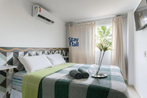 Flat em Porto de Galinhas - Excelente Custo Benefício - Piscina - Churrasqueira SH050